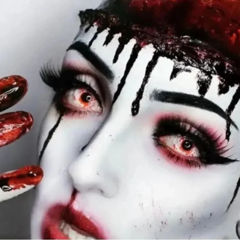Bloodshot Halloween Cosplay Eye Lens